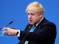 Boris Johnson says Ukraine ‘can certainly win’ war as Russian offensive stalls