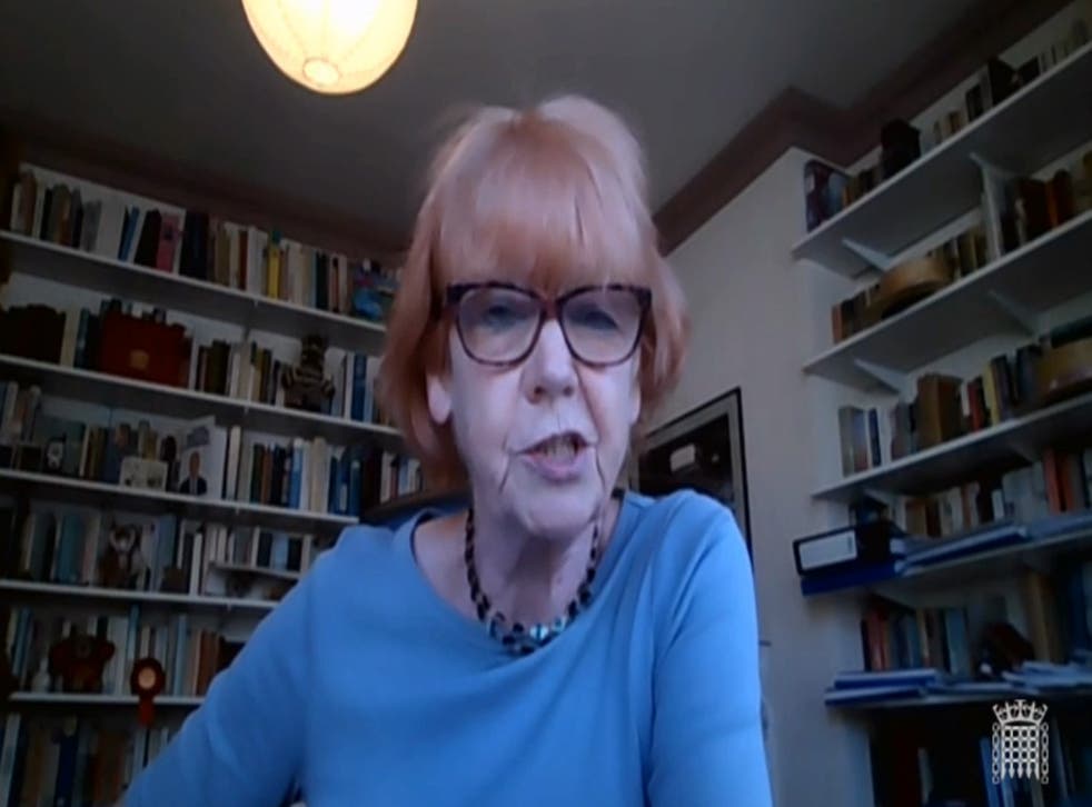 Dame Vera Baird, Victims Commissioner for England and Wales (House of Commons/PA)