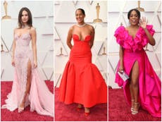 Oscars 2022: Best-dressed stars on the red carpet from Laverne Cox to Lily James