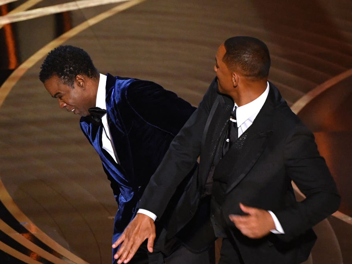 Stars react to Will Smith hitting Chris Rock at the Oscars