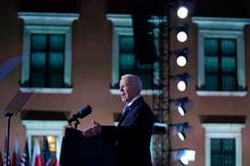 Keir Starmer criticises Joe Biden for saying Putin ‘cannot remain in power’