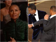 How Jada Pinkett Smith reacted to Chris Rock’s joke about her at the Oscars