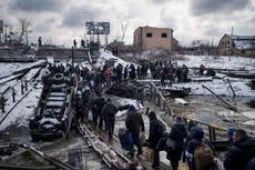 乌克兰新闻直播: Besieged city of Irpin liberated