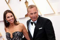 Kevin Costner almost had a wardrobe malfunction with wife at the Oscars