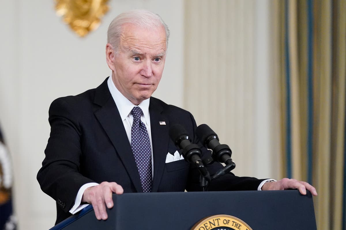Biden says remark on Putin's power was about 'moral outrage'