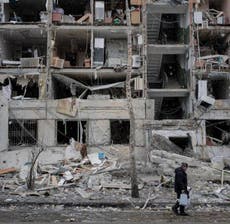 ‘Nothing justifies this’: On Kharkiv frontline, a city destroyed by Putin’s war