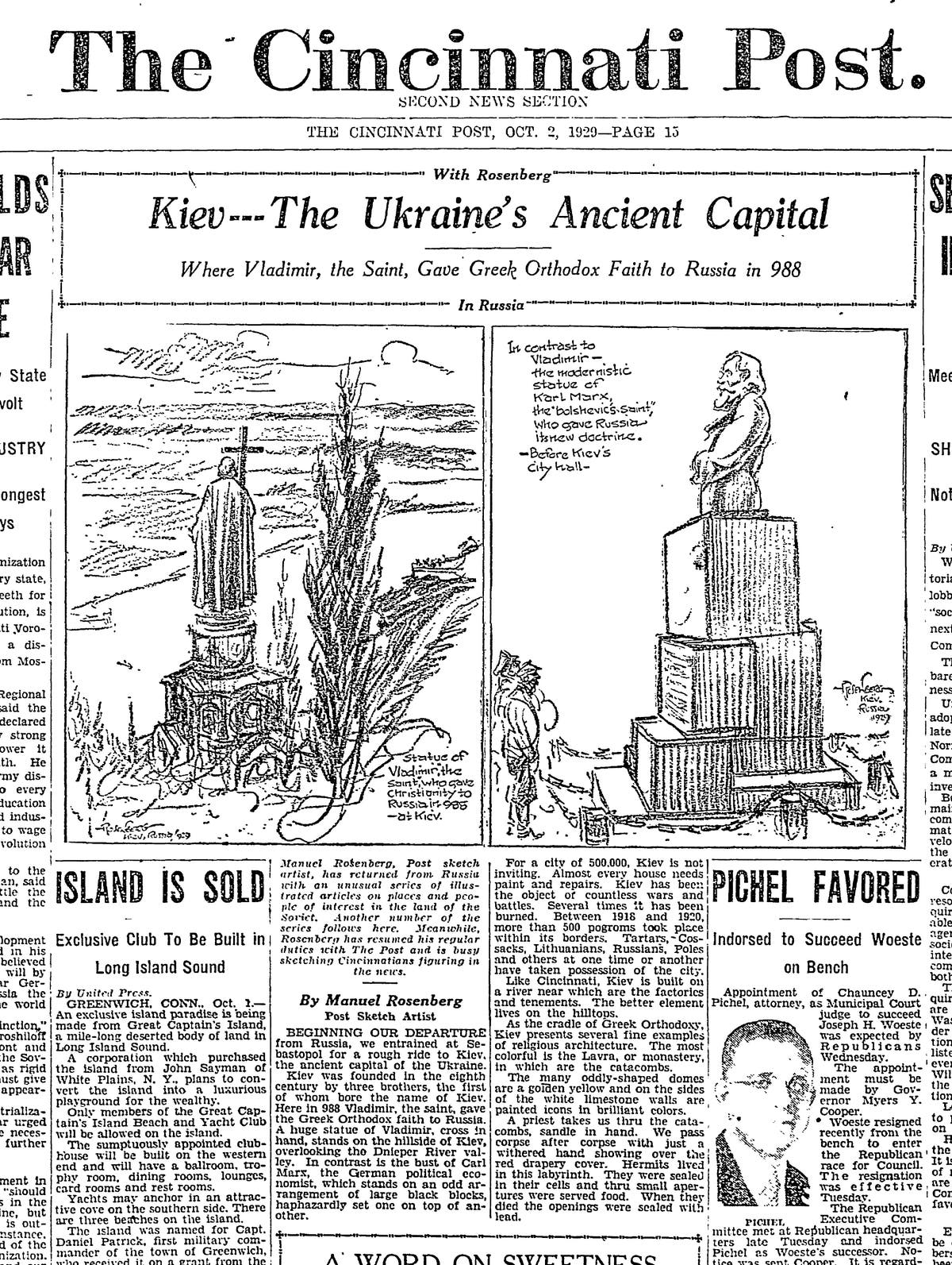 An American correspondent’s surprising insights from Russia and Ukraine in 1929