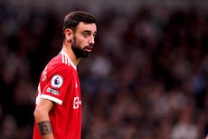 Bruno Fernandes continues ‘special relationship’ with Manchester United