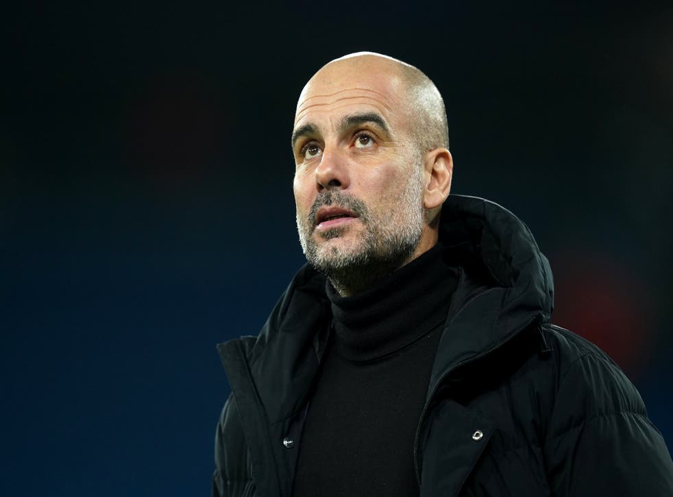It is a big week for Pep Guardiola’s side (マイク・エガートン/ PA)