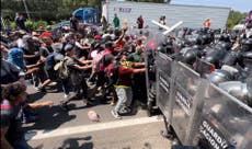 Migrants march from south Mexico as US lifts COVID ban 