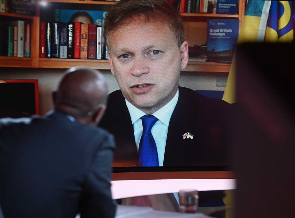 Grant Shapps said the Chancellor has provided ‘billions and billions’ to help tackle the cost-of-living crisis (Jeff Overs/PA)