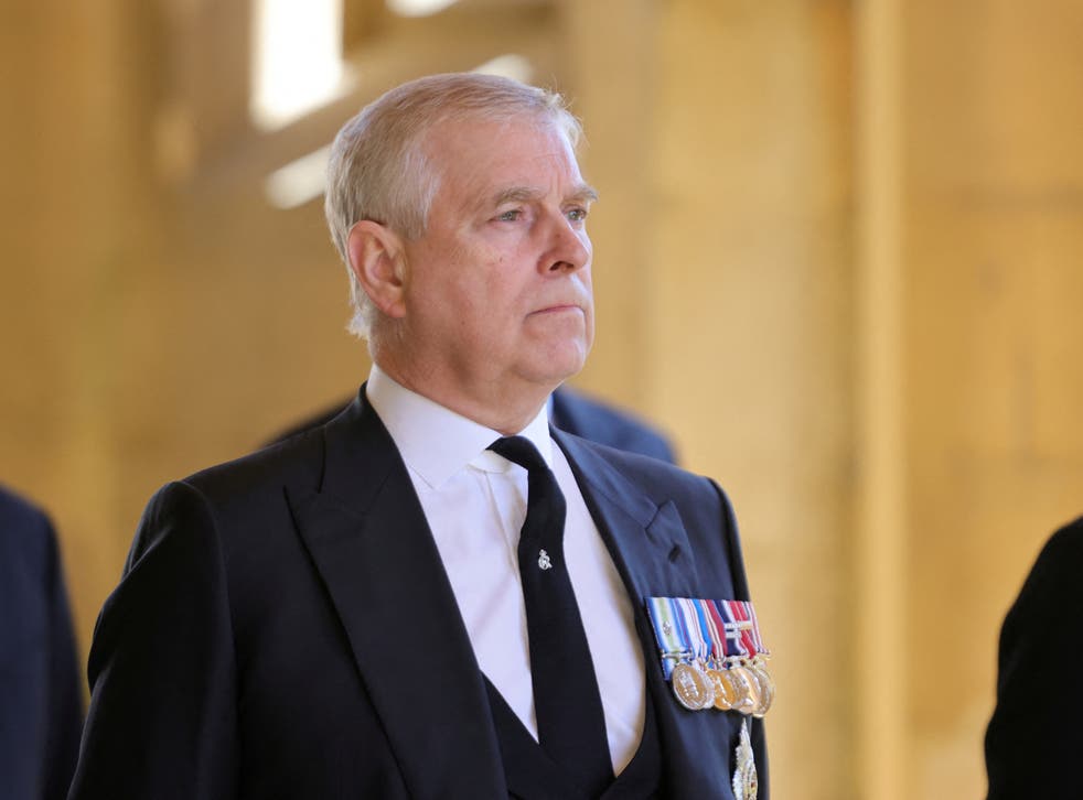 <p>Prince Andrew, the Duke of York, flew missions as a Sea King helicopter pilot during the 1982 Falklands War</p>