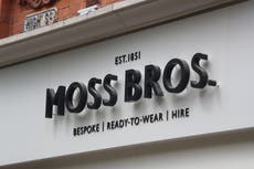 Moss Bros eyes pipeline of new shops as pandemic recovery continues