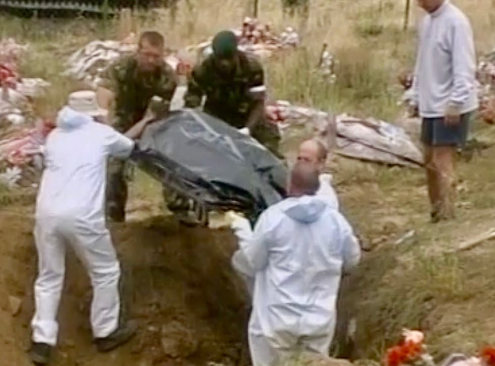 <p>Ron Turnbull investigated war crimes in Bosnia and Kosovo </bl>