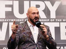 Who is Tyson Fury fighting next?