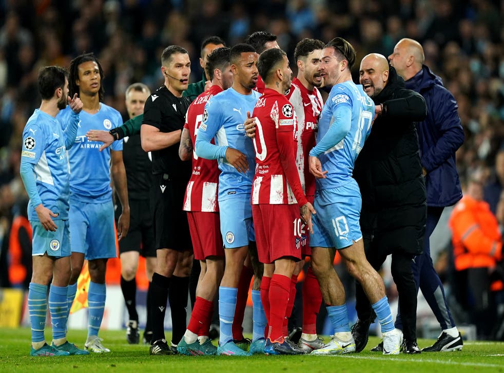 City played out a tough Champions League clash with Atletico Madrid in midweek (マイク・エガートン/ PA)