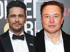 Elon Musk and James Franco will not testify at Johnny Depp v Amber Heard trial