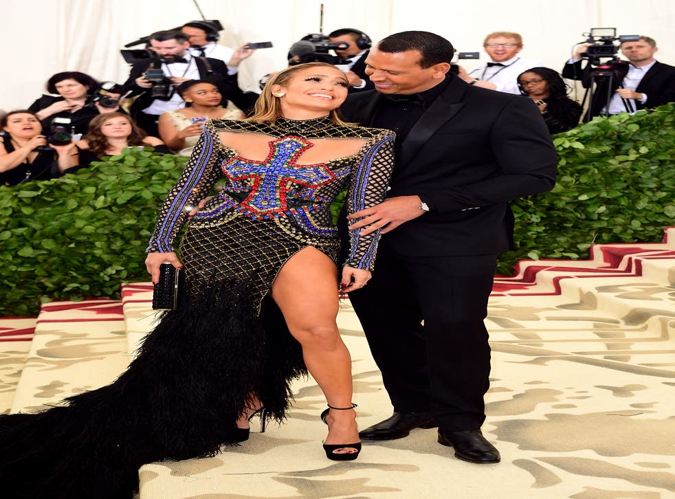 Jennifer Lopez and Alex Rodriguez in 2018 (Ian West/PA)