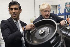 Downing Street parties timeline as Johnson and Sunak to be fined