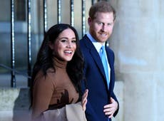 Harry and Meghan visit the Queen on their way to Invictus Games