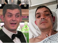 First Dates barman Merlin Griffiths thanks NHS after bowel cancer surgery