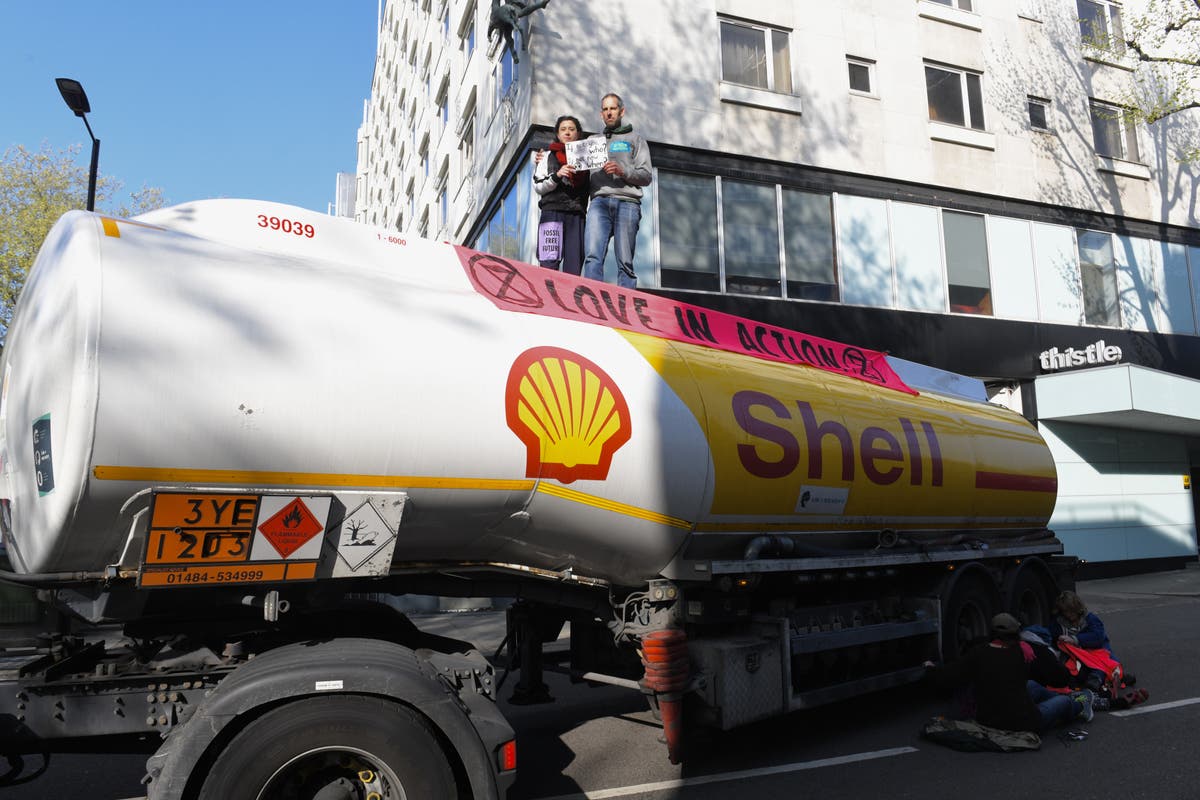 Six arrests after Extinction Rebellion occupies Shell oil tanker