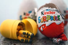 Boy, 3, ‘looked like he was dying’ after suffering suspected salmonella from Kinder egg