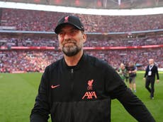 Liverpool manager Jurgen Klopp plays down talk of quadruple despite Man City win