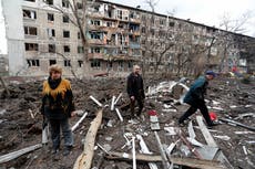 Russia accused of using ‘bunker buster’ bombs to kill remaining Mariupol troops