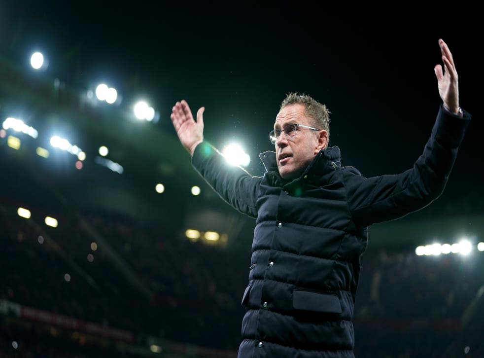 Rangnick says it is “pretty obvious what needs to be changed” at Manchester United (Martin Rickett / PA)