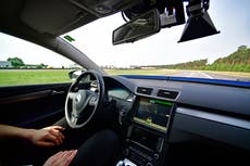 Motorists in self-driving cars can watch TV and films behind wheel 