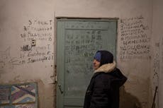 Ukrainians trapped for a month in a school basement by Russian troops