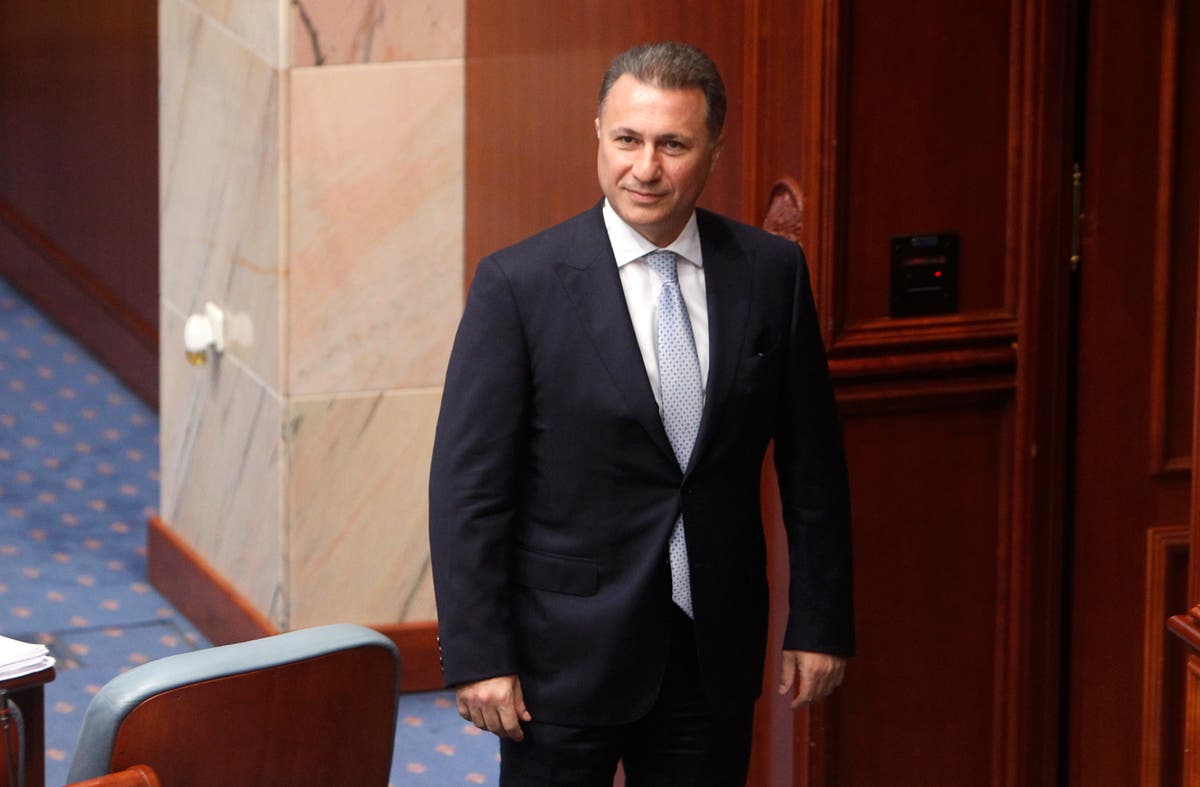 Fugitive North Macedonian ex-premier gets 9-year sentence