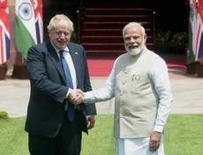 PM ‘breaking vow to ensure Putin fails in Ukraine’ in hunt for India trade deal