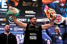 ‘I’m not untouchable’ admits Tyson Fury ahead of Dillian Whyte fight