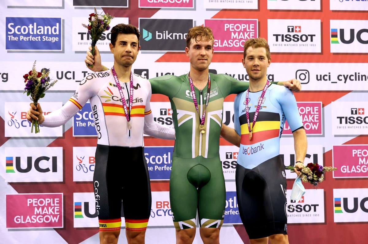 Britain’s Ollie Wood claims omnium gold at UCI Track Nations Cup in Glasgow