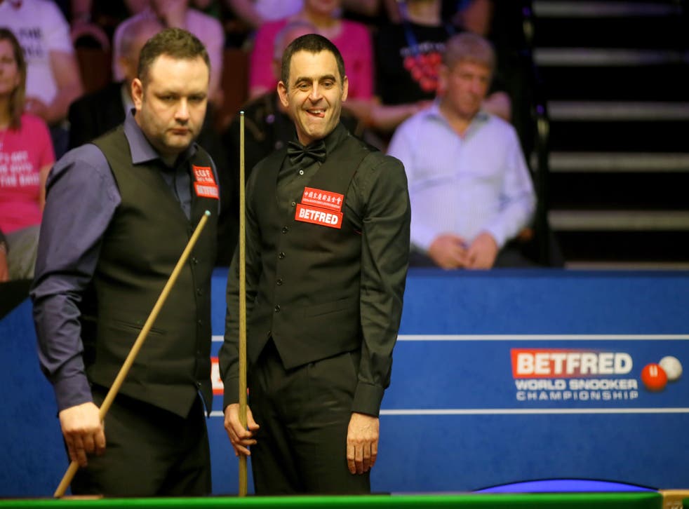 Stephen Maguire has lost his three previous Crucible clashes with Ronnie O’Sullivan (Richard Sellers/PA)