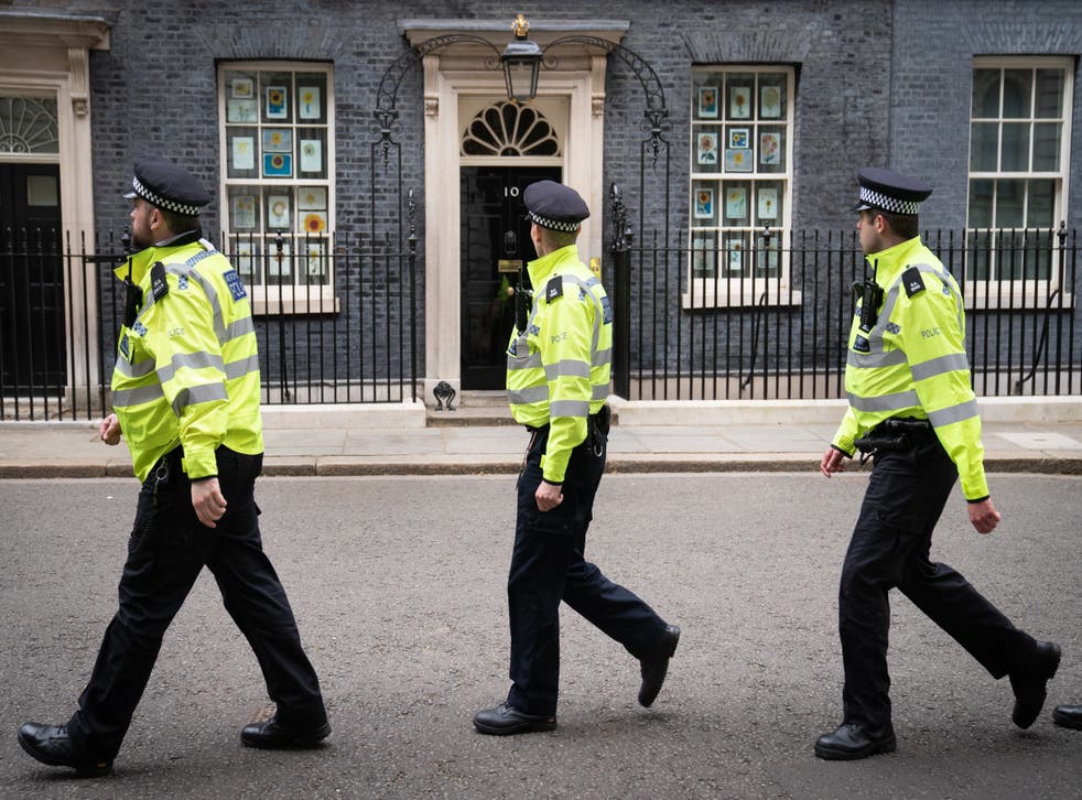 Police are continuing to investigate allegations of Covid breaches in No 10 (Stefan Rousseau/PA)