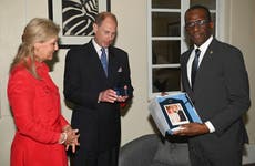 Prince Edward and Sophie mocked for ‘tone-deaf’ gift of signed photo to St Lucia PM