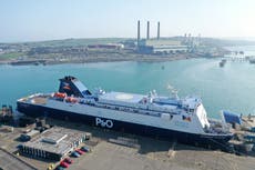 P&O pledges full investigation after ferry loses power in Irish Sea