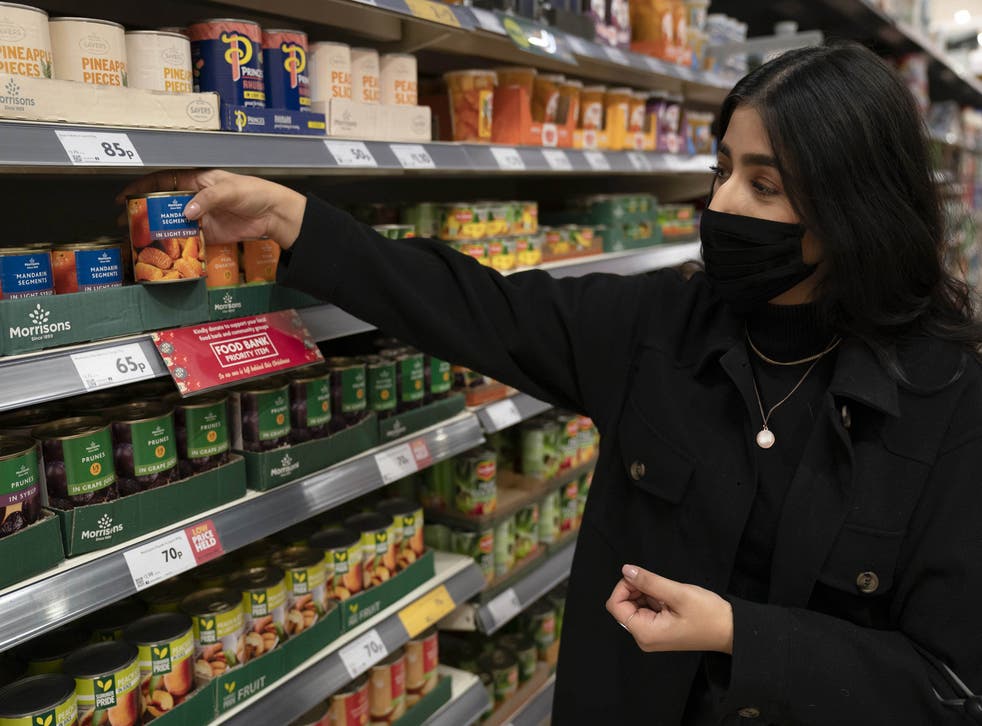 Food bank managers are now warning of an accelerating crisis across the UK following the cut to Universal Credit, as the cost of living continues to soar (Jon Super/PA)