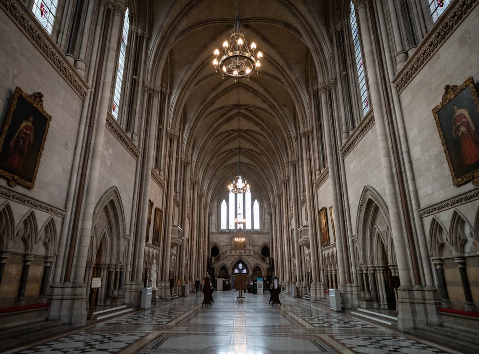The hearing is taking place in the Royal Courts of Justice in London (亚伦周/ PA)