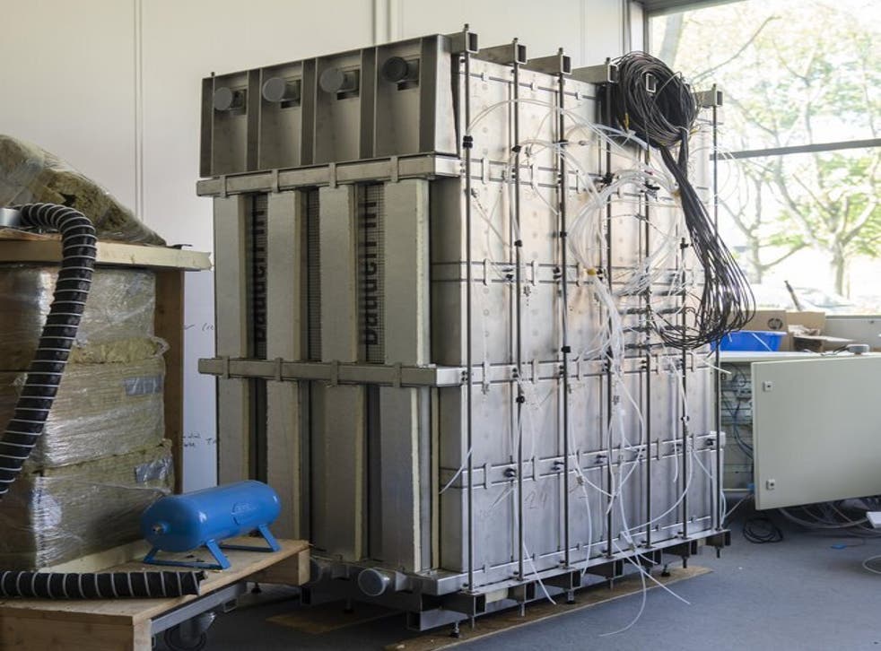 <p>The prototype of the thermal battery developed by Eindhoven University of Technology</bl>