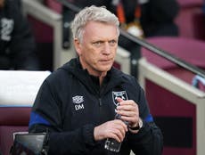 West Ham lacked ‘quality’ to control Eintracht Frankfurt tie, admits Moyes
