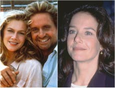 Michael Douglas says Debra Winger lost Romancing the Stone role after biting his arm