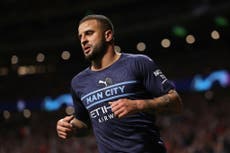 Pep Guardiola unsure if Kyle Walker will play again for Manchester City this season