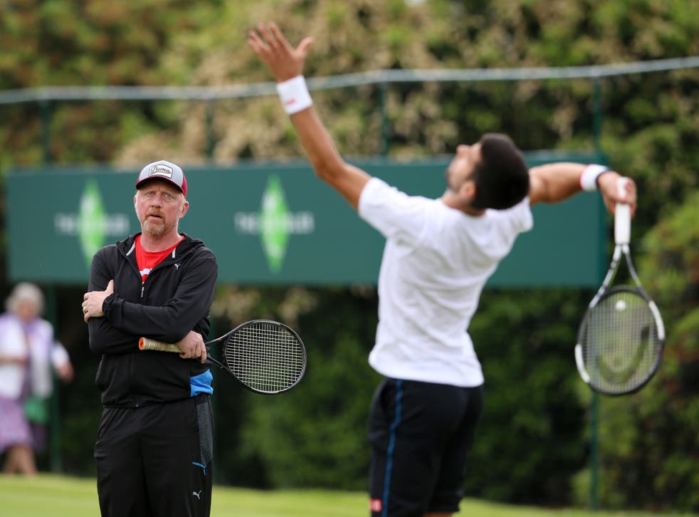 Boris Becker had coached Novak Djokovic (Scott Heavey/PA)