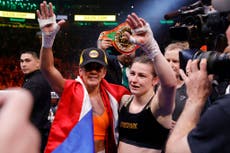  ‘Let’s do it again’: Katie Taylor tells Amanda Serrano after thrilling fight 
