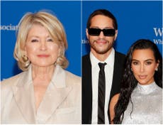 Martha Stewart commends Pete Davidson for ‘squiring gorgeous women around’ amid Kim Kardashian romance