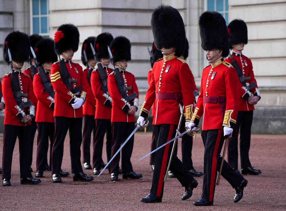 Soldiers from the Coldstream Guards (Kirsty O’Connor/PA)